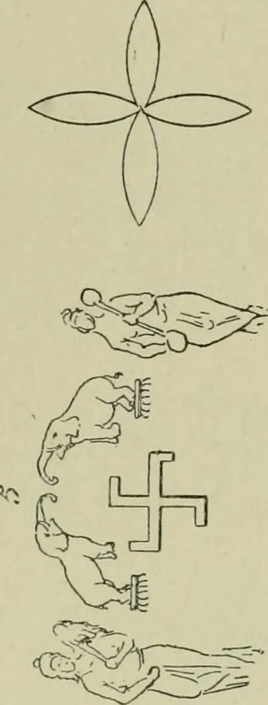 An illustration from La religion des Gaulois : les Druides et la druidisme : leçons professées à l'École du Louvre en 1896, 1897, leaf 230
