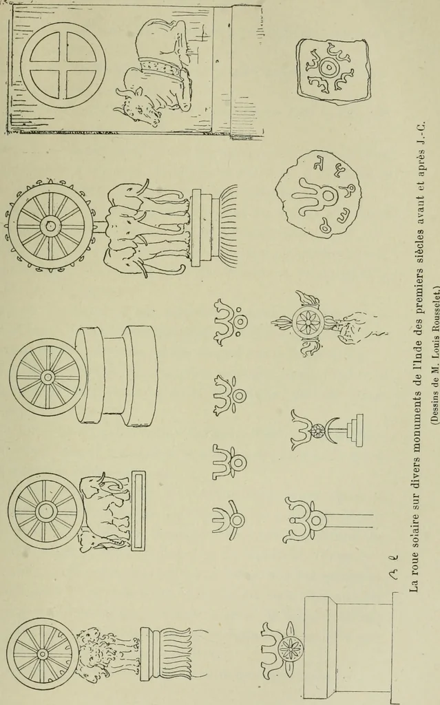 An illustration from La religion des Gaulois : les Druides et la druidisme : leçons professées à l'École du Louvre en 1896, 1897, leaf 232