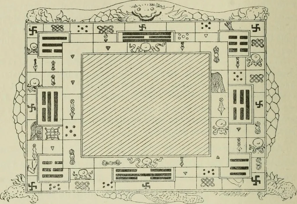 An illustration from La religion des Gaulois : les Druides et la druidisme : leçons professées à l'École du Louvre en 1896, 1897, leaf 237