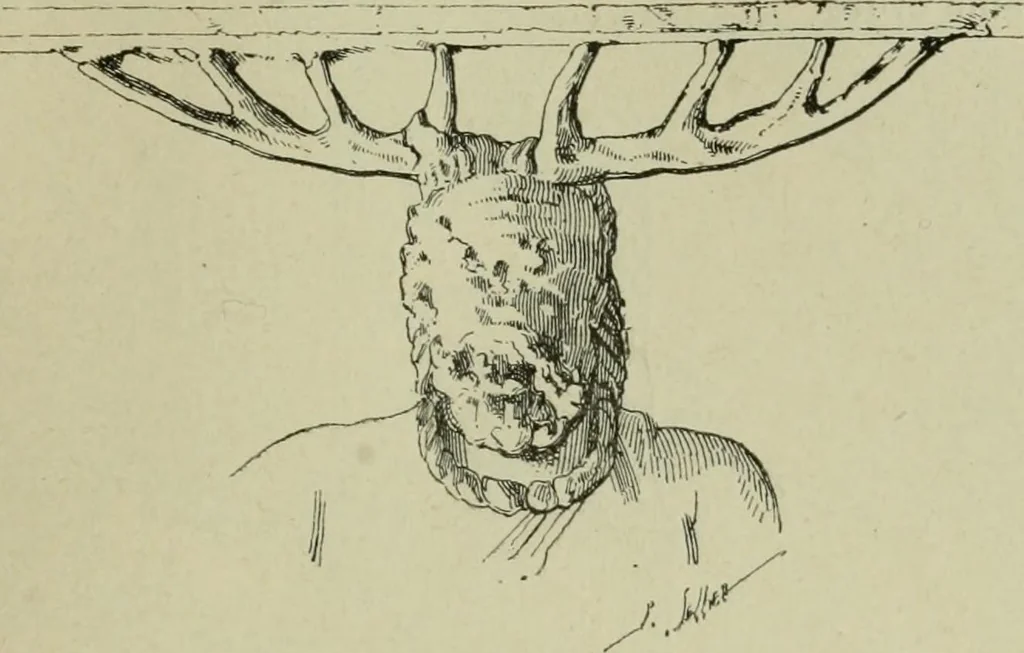 An illustration from La religion des Gaulois : les Druides et la druidisme : leçons professées à l'École du Louvre en 1896, 1897, leaf 380