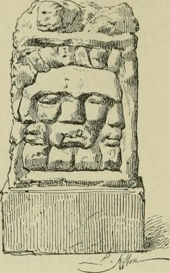 An illustration from La religion des Gaulois : les Druides et la druidisme : leçons professées à l'École du Louvre en 1896, 1897, leaf 381