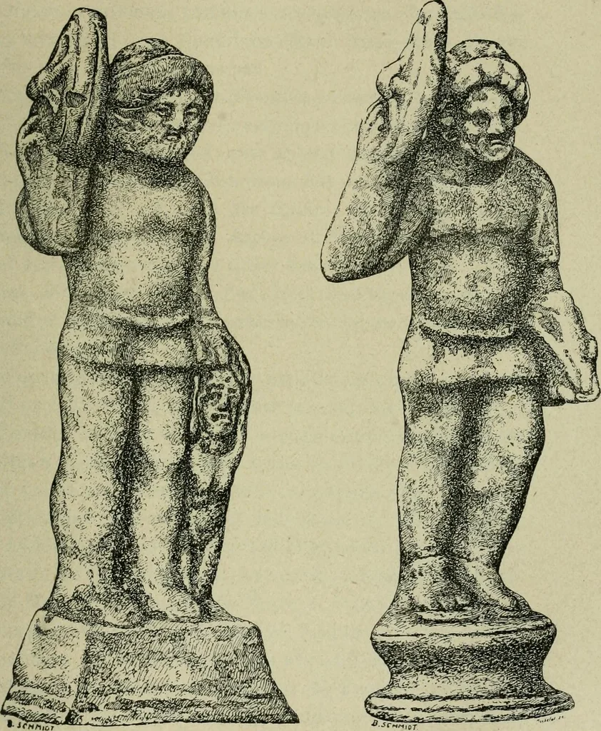 An illustration from La religion des Gaulois : les Druides et la druidisme : leçons professées à l'École du Louvre en 1896, 1897, leaf 388