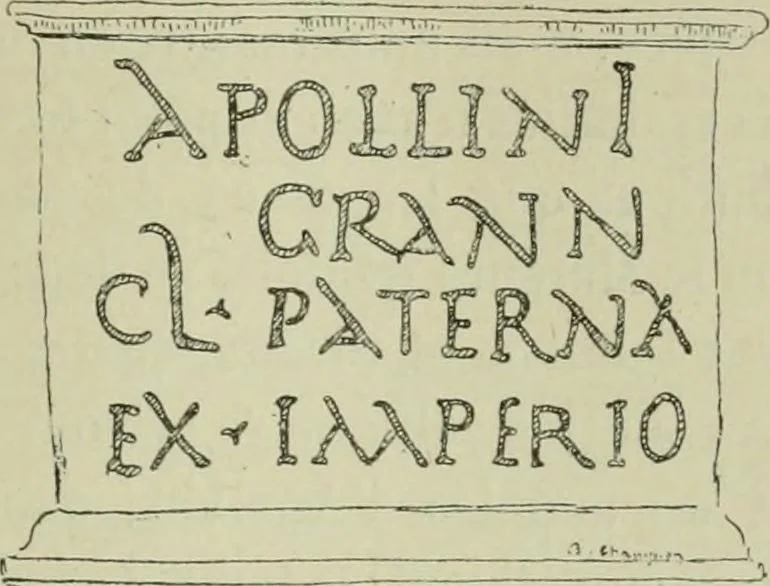 An illustration from La religion des Gaulois : les Druides et la druidisme : leçons professées à l'École du Louvre en 1896, 1897, leaf 398