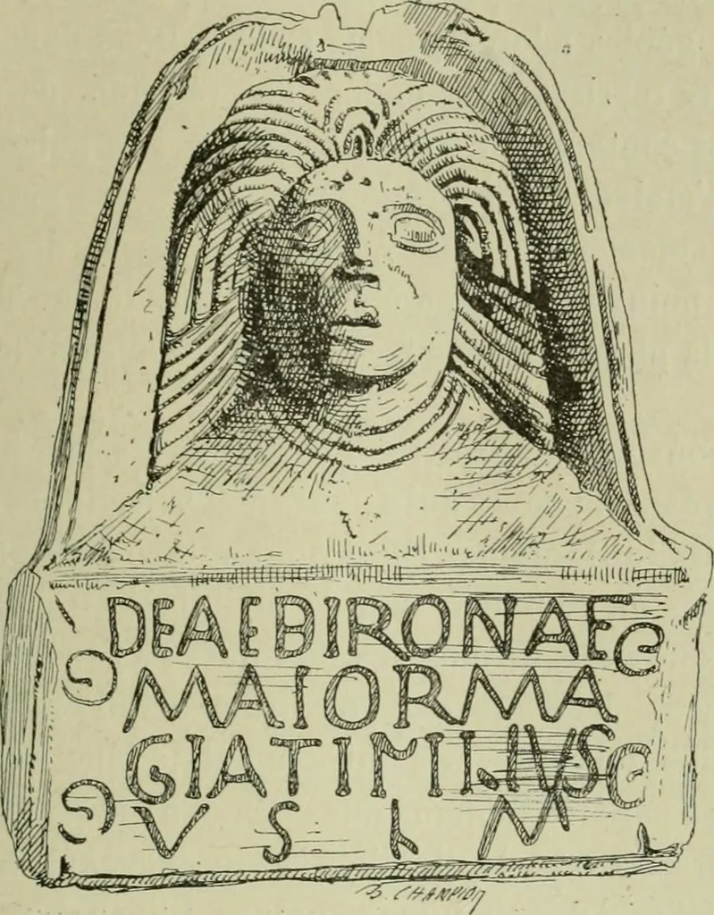 An illustration from La religion des Gaulois : les Druides et la druidisme : leçons professées à l'École du Louvre en 1896, 1897, leaf 404