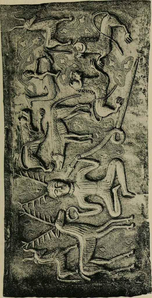 An illustration from La religion des Gaulois : les Druides et la druidisme : leçons professées à l'École du Louvre en 1896, 1897, leaf 442