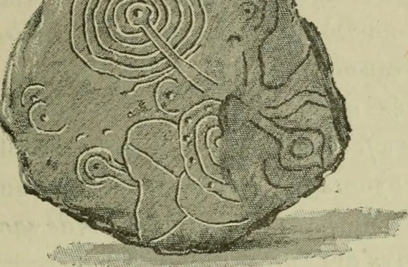 An illustration from La religion des Gaulois : les Druides et la druidisme : leçons professées à l'École du Louvre en 1896, 1897, leaf 82