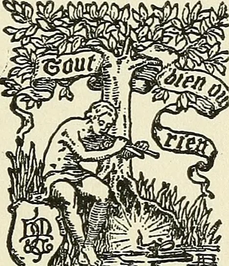 An illustration from Religio pictoris, 1899, leaf 6