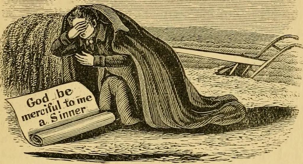 An illustration from Religious emblems and allegories : a series of engravings, with suitable letter-press, designed to illustrate divine truth, 1868, leaf 106