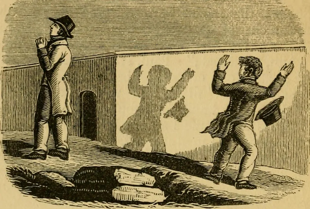 An illustration from Religious emblems and allegories : a series of engravings, with suitable letter-press, designed to illustrate divine truth, 1868, leaf 109