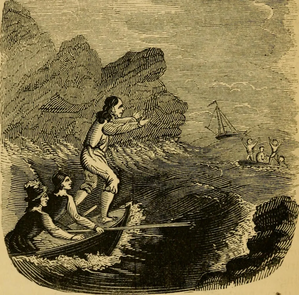 An illustration from Religious emblems and allegories : a series of engravings, with suitable letter-press, designed to illustrate divine truth, 1868, leaf 205