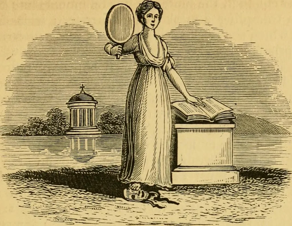 An illustration from Religious emblems and allegories : a series of engravings, with suitable letter-press, designed to illustrate divine truth, 1868, leaf 22