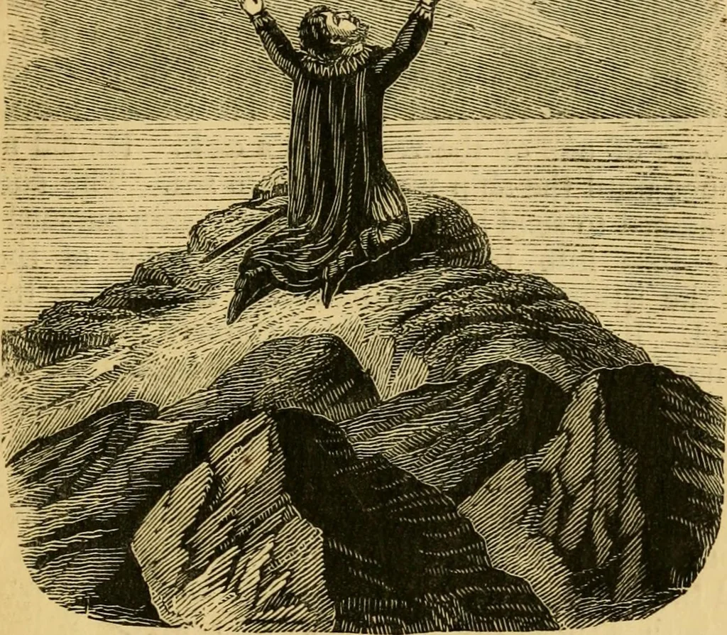 An illustration from Religious emblems and allegories : a series of engravings, with suitable letter-press, designed to illustrate divine truth, 1868, leaf 224