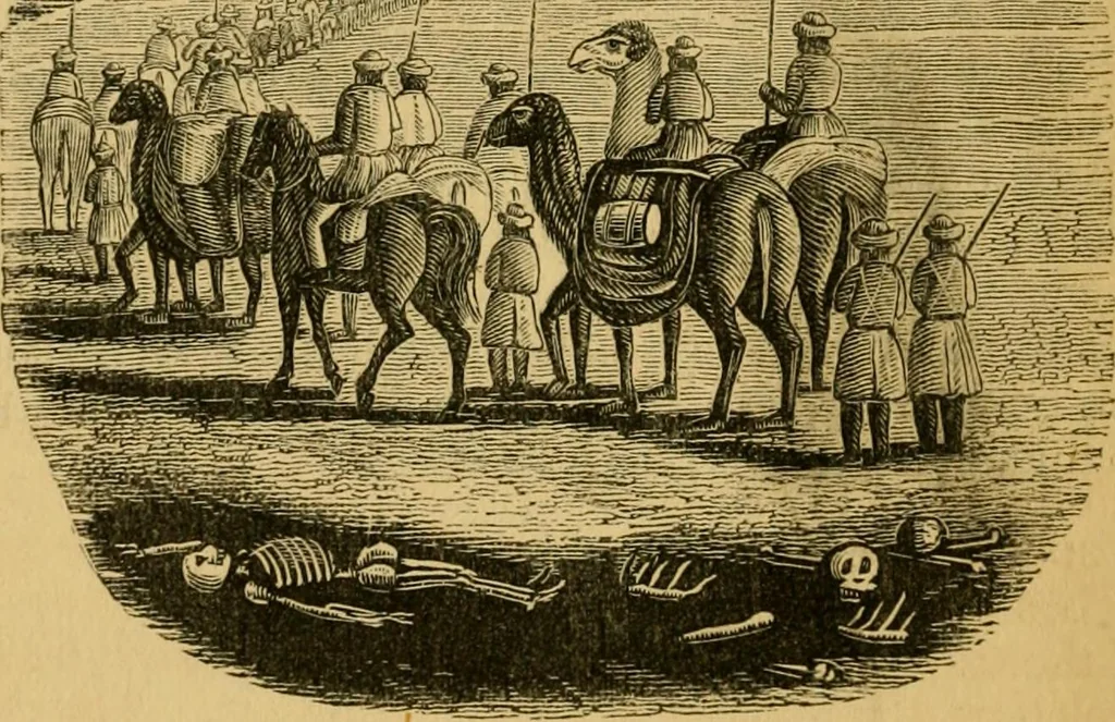 An illustration from Religious emblems and allegories : a series of engravings, with suitable letter-press, designed to illustrate divine truth, 1868, leaf 229
