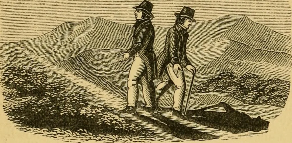 An illustration from Religious emblems and allegories : a series of engravings, with suitable letter-press, designed to illustrate divine truth, 1868, leaf 48
