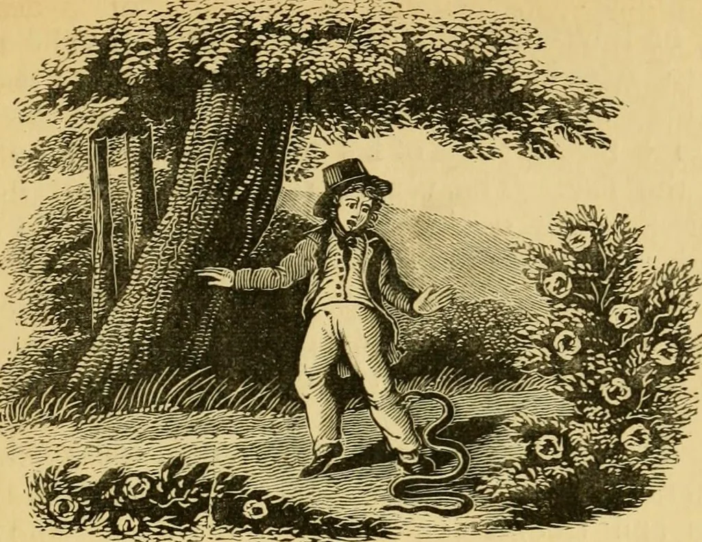 An illustration from Religious emblems and allegories : a series of engravings, with suitable letter-press, designed to illustrate divine truth, 1868, leaf 72