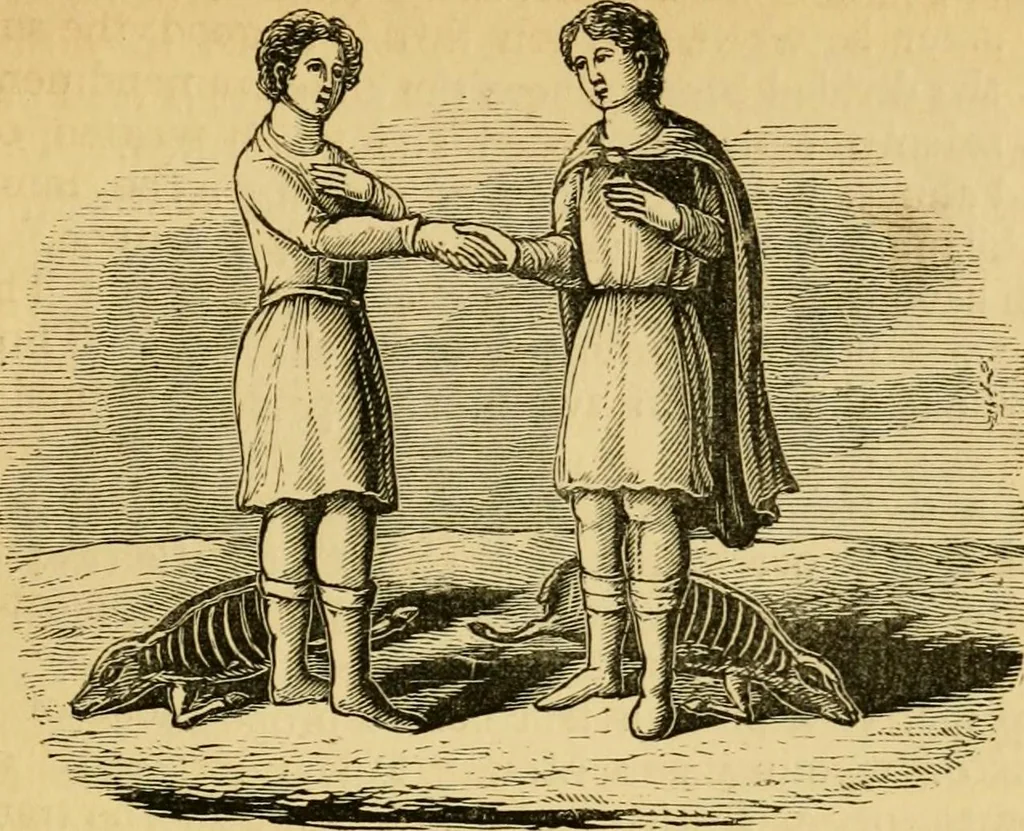 An illustration from Religious emblems and allegories : a series of engravings, with suitable letter-press, designed to illustrate divine truth, 1868, leaf 88