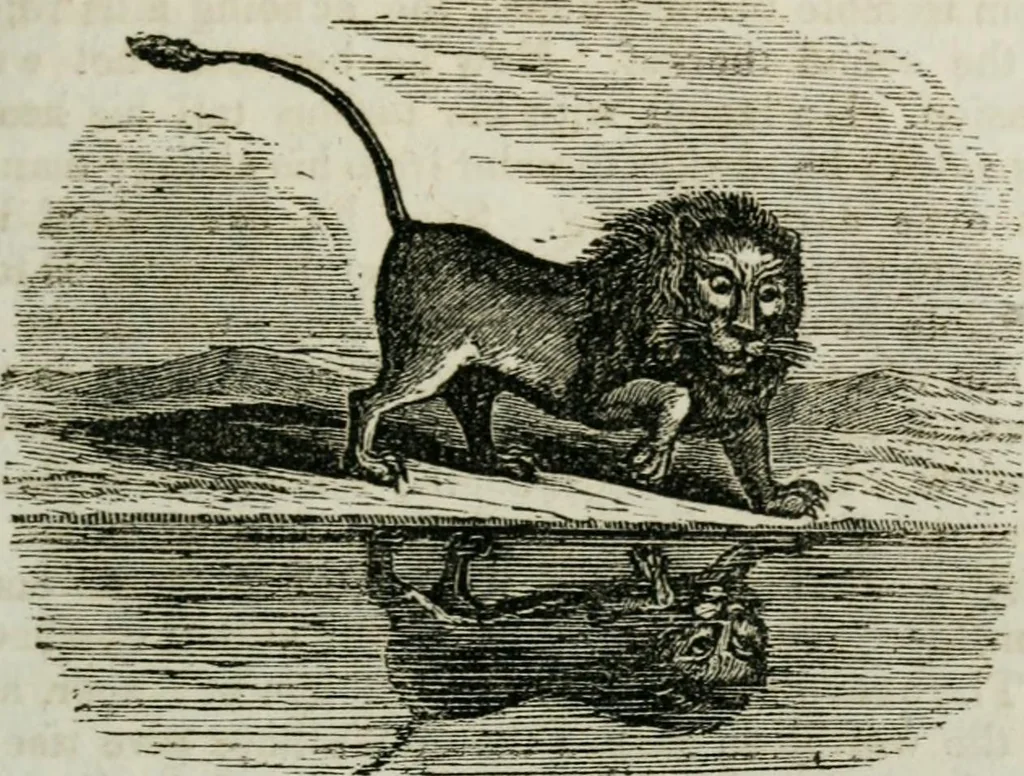 An illustration from Religious emblems : being a series of emblematic engravings, with written explanations, miscellaneous observations and religious reflections, designed to illustrate divine truth, in accordance with the cardinal principles of Christianity ; Religious allegories : being a series of emblematic engravings, with written explanations, miscellaneous observations, and religious reflections, designed to illustrate divine truth, in accordance with the cardinal principles of Christianity, 1851, leaf 126