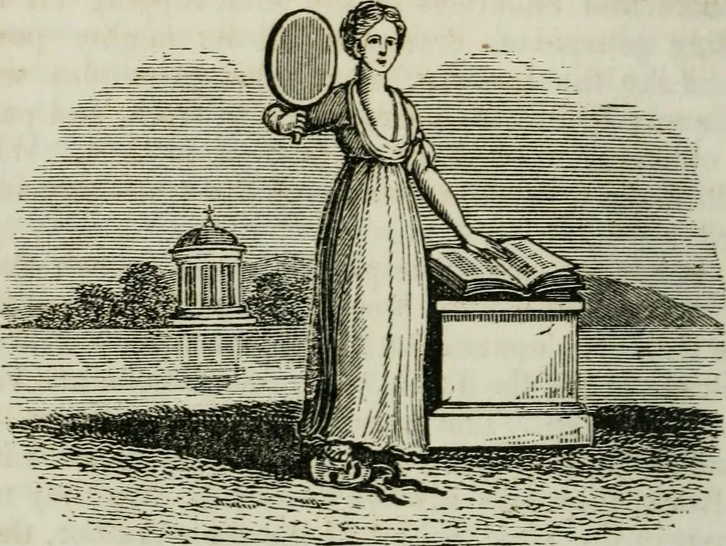 An illustration from Religious emblems : being a series of emblematic engravings, with written explanations, miscellaneous observations and religious reflections, designed to illustrate divine truth, in accordance with the cardinal principles of Christianity ; Religious allegories : being a series of emblematic engravings, with written explanations, miscellaneous observations, and religious reflections, designed to illustrate divine truth, in accordance with the cardinal principles of Christianity, 1851, leaf 21