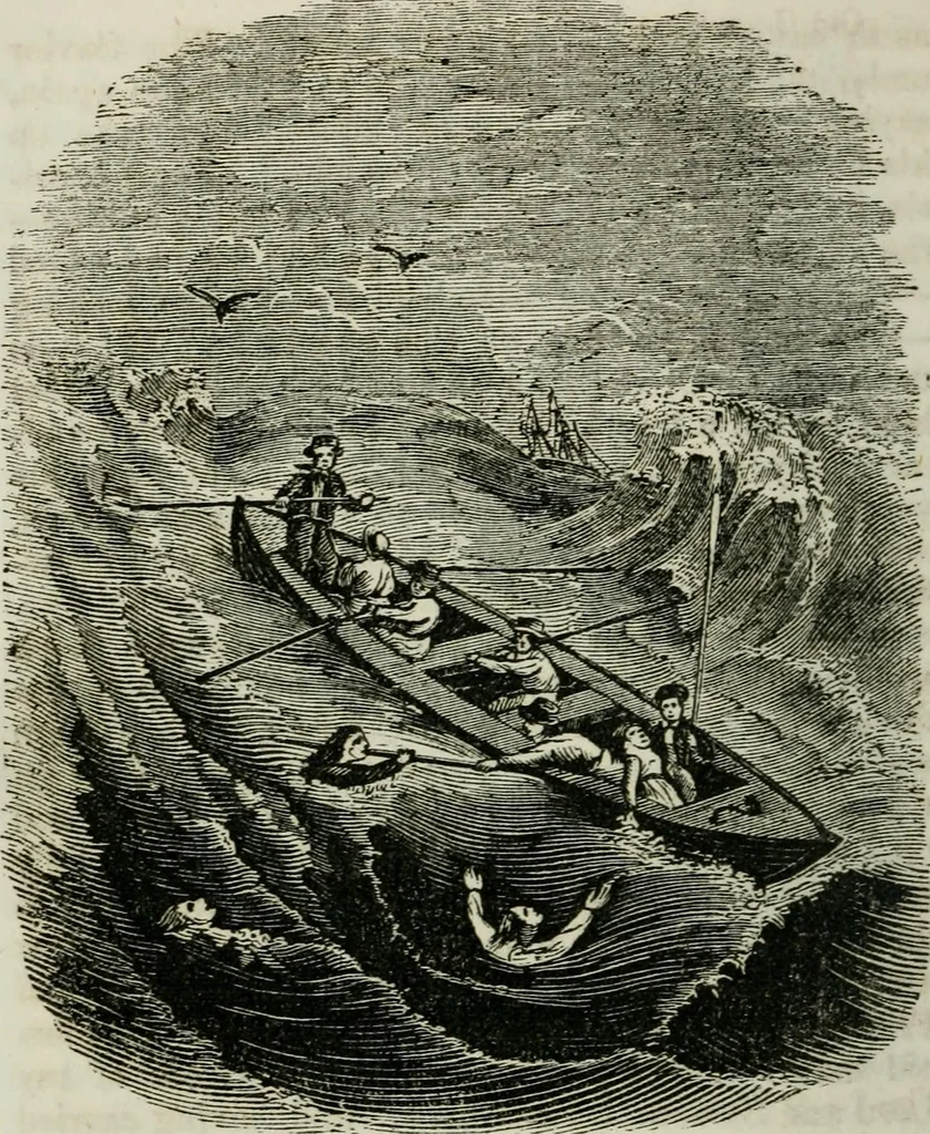 An illustration from Religious emblems : being a series of emblematic engravings, with written explanations, miscellaneous observations and religious reflections, designed to illustrate divine truth, in accordance with the cardinal principles of Christianity ; Religious allegories : being a series of emblematic engravings, with written explanations, miscellaneous observations, and religious reflections, designed to illustrate divine truth, in accordance with the cardinal principles of Christianity, 1851, leaf 219