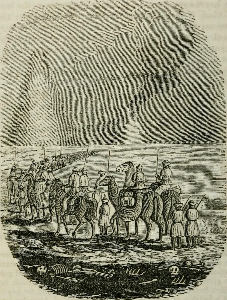 An illustration from Religious emblems : being a series of emblematic engravings, with written explanations, miscellaneous observations and religious reflections, designed to illustrate divine truth, in accordance with the cardinal principles of Christianity ; Religious allegories : being a series of emblematic engravings, with written explanations, miscellaneous observations, and religious reflections, designed to illustrate divine truth, in accordance with the cardinal principles of Christianity, 1851, leaf 285