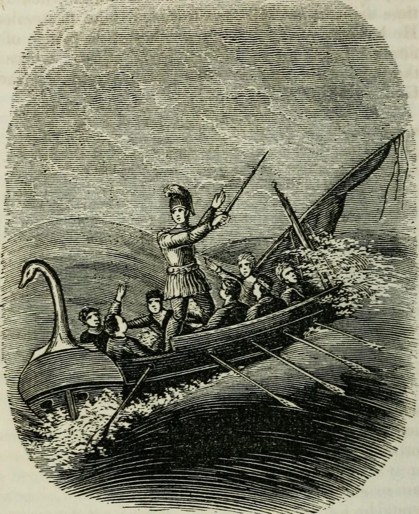 An illustration from Religious emblems : being a series of emblematic engravings, with written explanations, miscellaneous observations and religious reflections, designed to illustrate divine truth, in accordance with the cardinal principles of Christianity ; Religious allegories : being a series of emblematic engravings, with written explanations, miscellaneous observations, and religious reflections, designed to illustrate divine truth, in accordance with the cardinal principles of Christianity, 1851, leaf 297