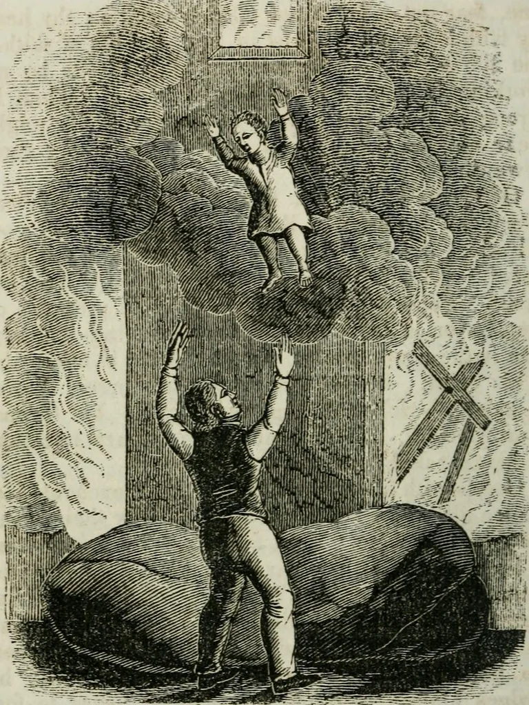 An illustration from Religious emblems : being a series of emblematic engravings, with written explanations, miscellaneous observations and religious reflections, designed to illustrate divine truth, in accordance with the cardinal principles of Christianity ; Religious allegories : being a series of emblematic engravings, with written explanations, miscellaneous observations, and religious reflections, designed to illustrate divine truth, in accordance with the cardinal principles of Christianity, 1851, leaf 303