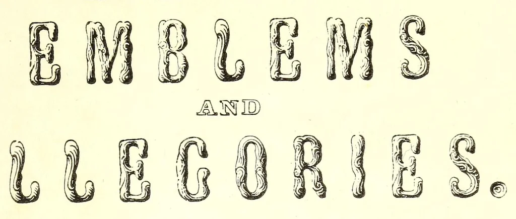 An illustration from Religious emblems : being a series of emblematic engravings, with written explanations, miscellaneous observations and religious reflections, designed to illustrate divine truth, in accordance with the cardinal principles of Christianity, 1850, leaf 13