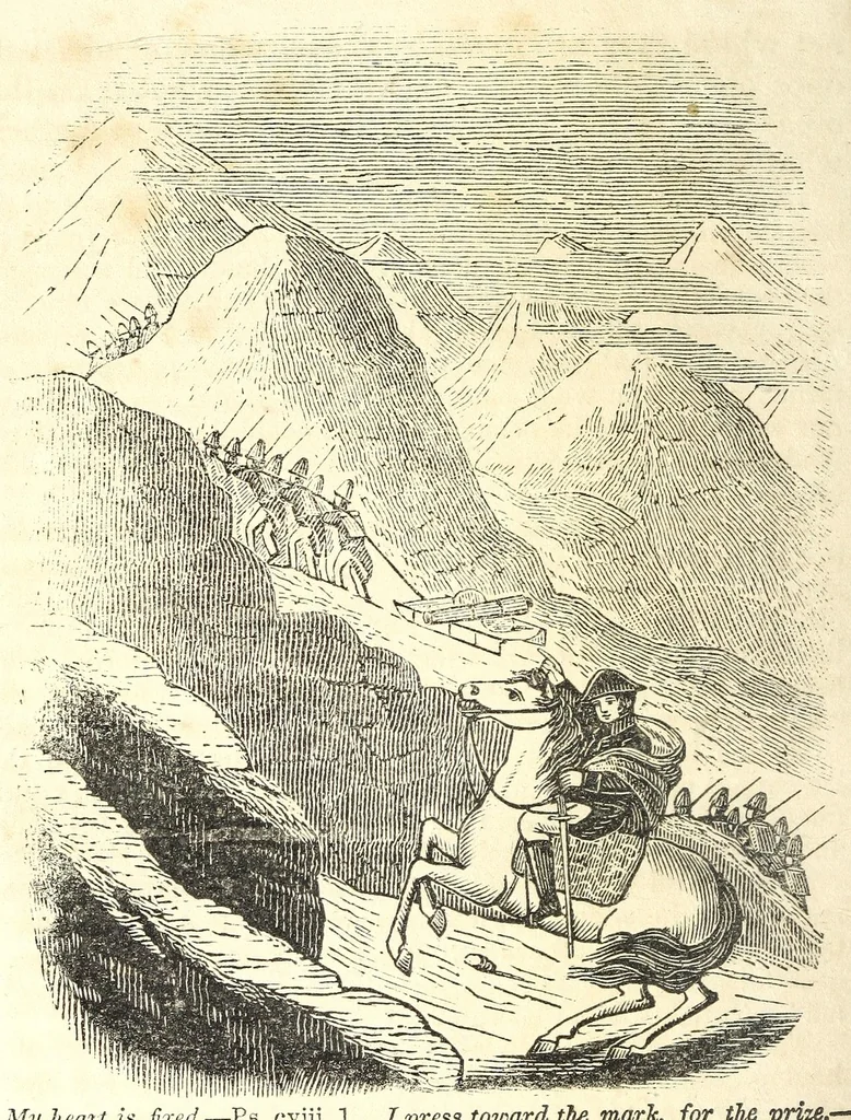 An illustration from Religious emblems : being a series of emblematic engravings, with written explanations, miscellaneous observations and religious reflections, designed to illustrate divine truth, in accordance with the cardinal principles of Christianity, 1850, leaf 250