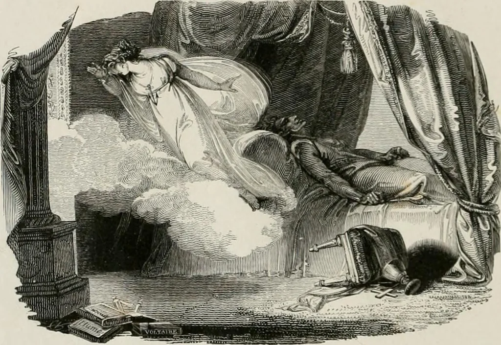 An illustration from Religious emblems : being a series of engravings on wood, executed by the first artists of that line, from designs drawn on the blocks themselves, 1809, leaf 17
