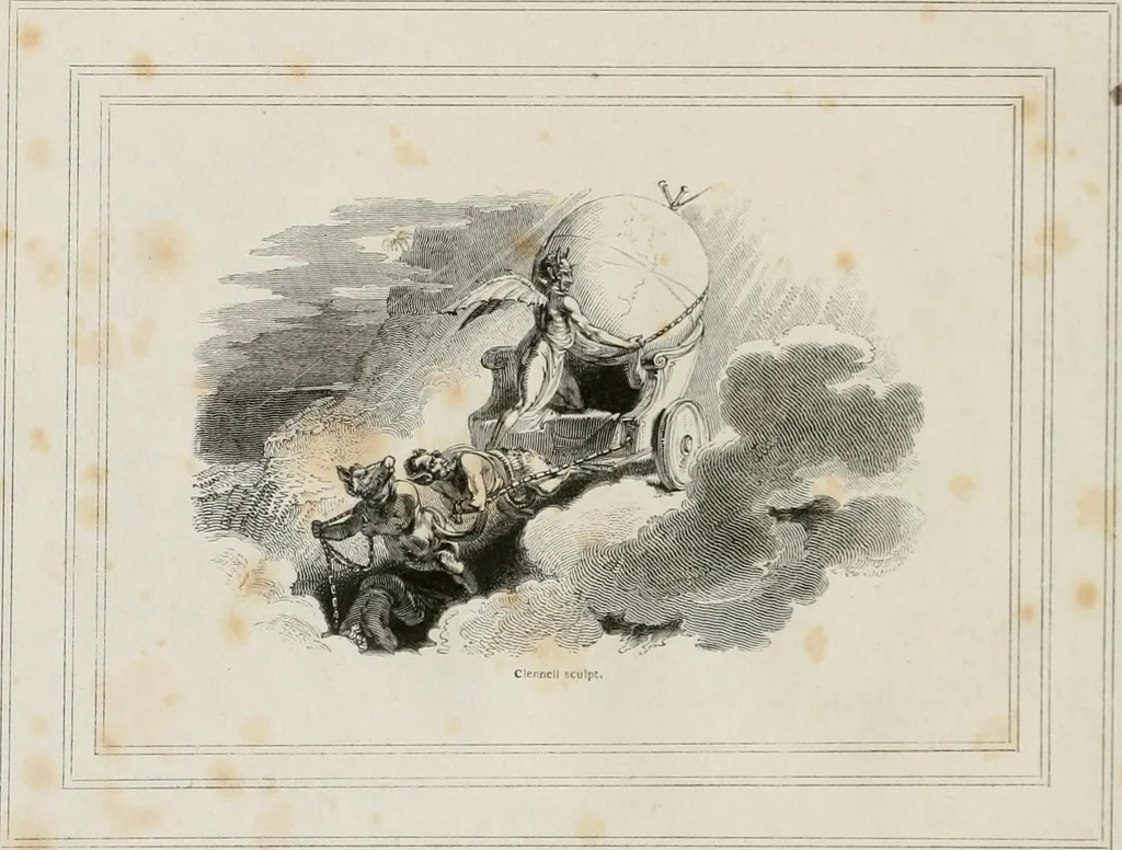 An illustration from Religious emblems : being a series of engravings on wood, executed by the first artists of that line, from designs drawn on the blocks themselves, 1809, leaf 29