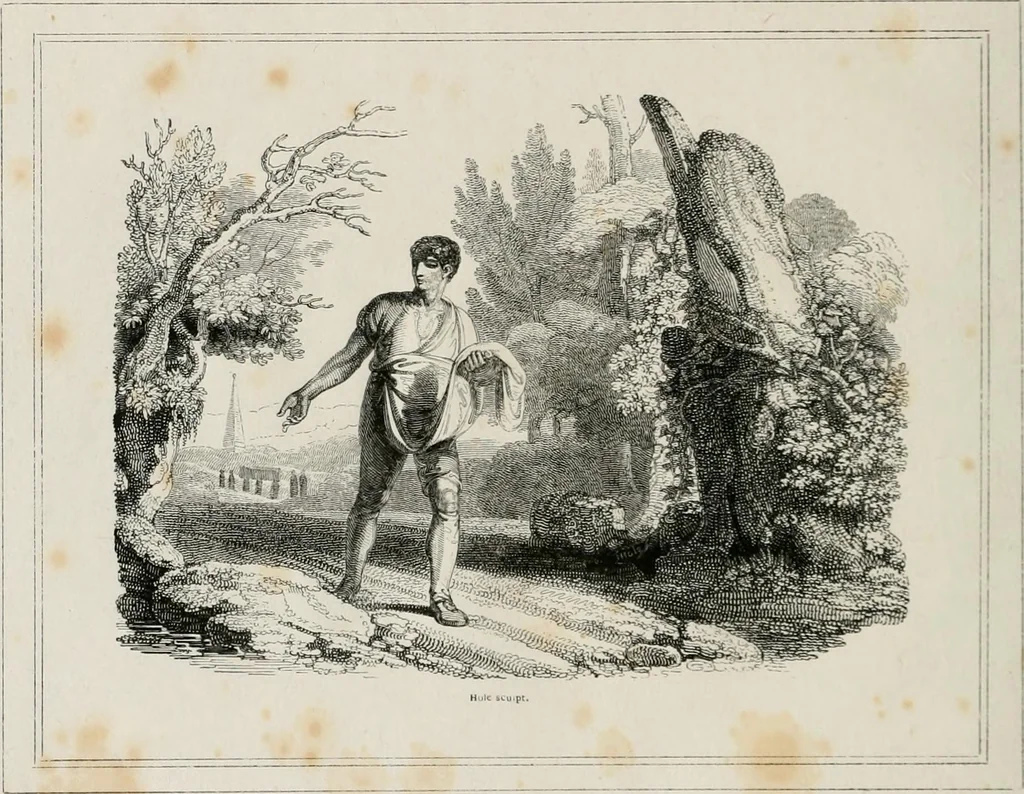 An illustration from Religious emblems : being a series of engravings on wood, executed by the first artists of that line, from designs drawn on the blocks themselves, 1809, leaf 37