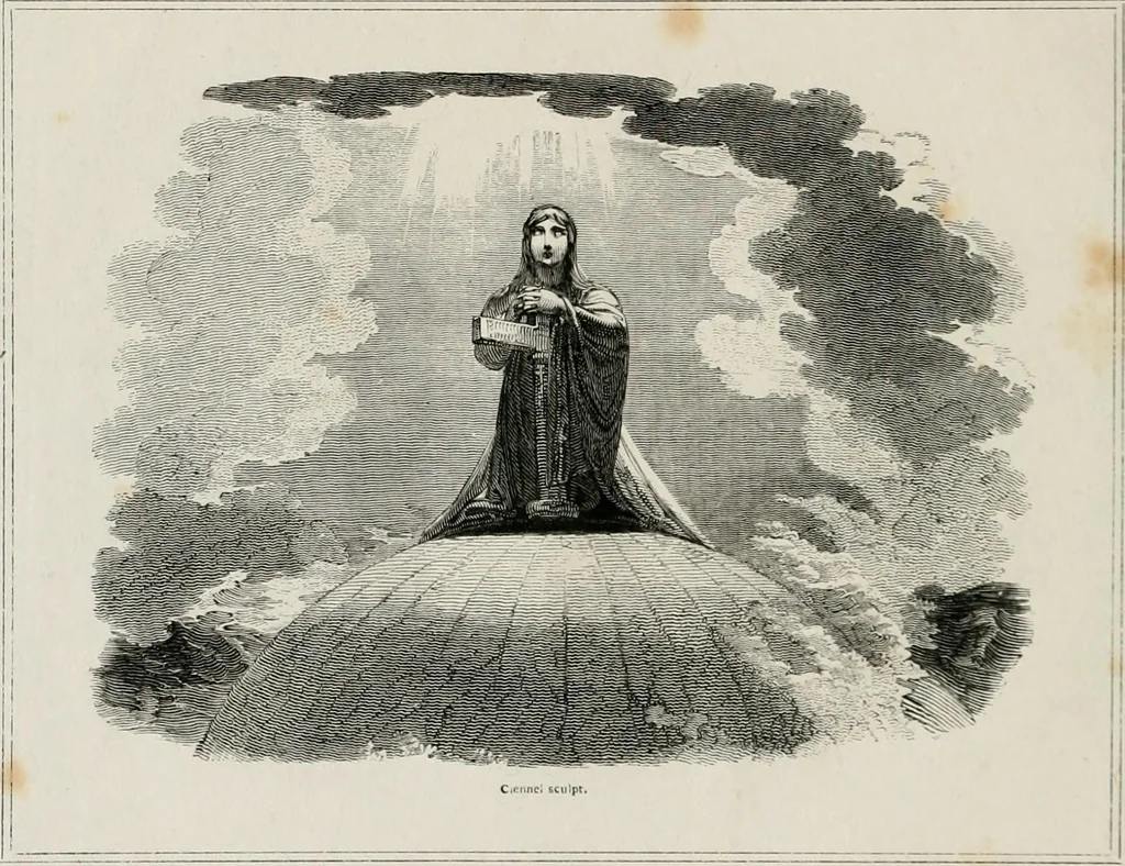An illustration from Religious emblems : being a series of engravings on wood, executed by the first artists of that line, from designs drawn on the blocks themselves, 1809, leaf 45