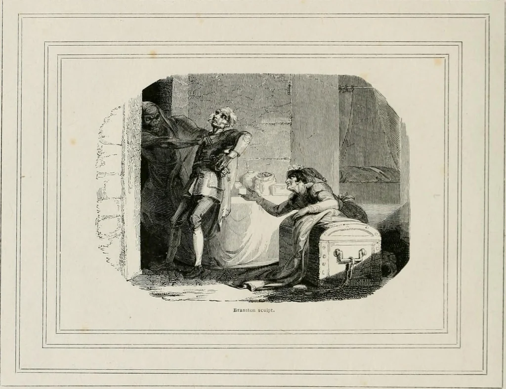 An illustration from Religious emblems : being a series of engravings on wood, executed by the first artists of that line, from designs drawn on the blocks themselves, 1809, leaf 49