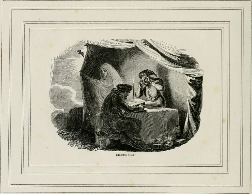 An illustration from Religious emblems : being a series of engravings on wood, executed by the first artists of that line, from designs drawn on the blocks themselves, 1809, leaf 53