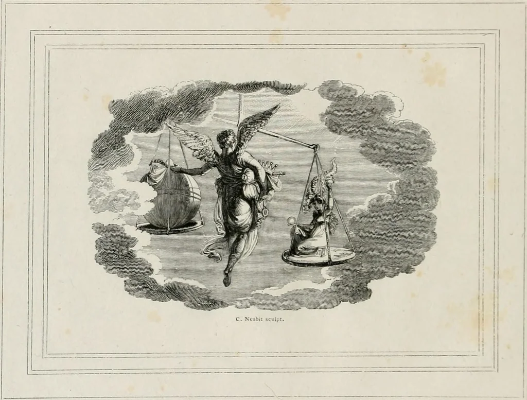 An illustration from Religious emblems : being a series of engravings on wood, executed by the first artists of that line, from designs drawn on the blocks themselves, 1809, leaf 57