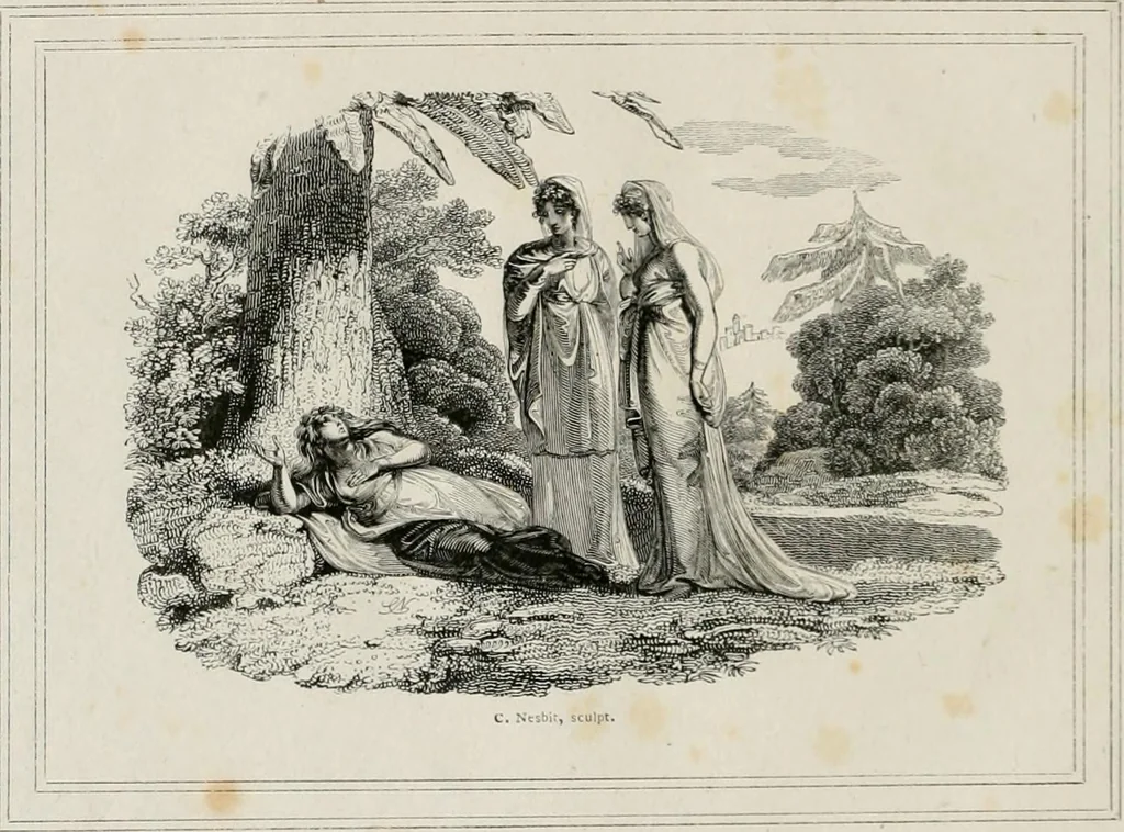 An illustration from Religious emblems : being a series of engravings on wood, executed by the first artists of that line, from designs drawn on the blocks themselves, 1809, leaf 65