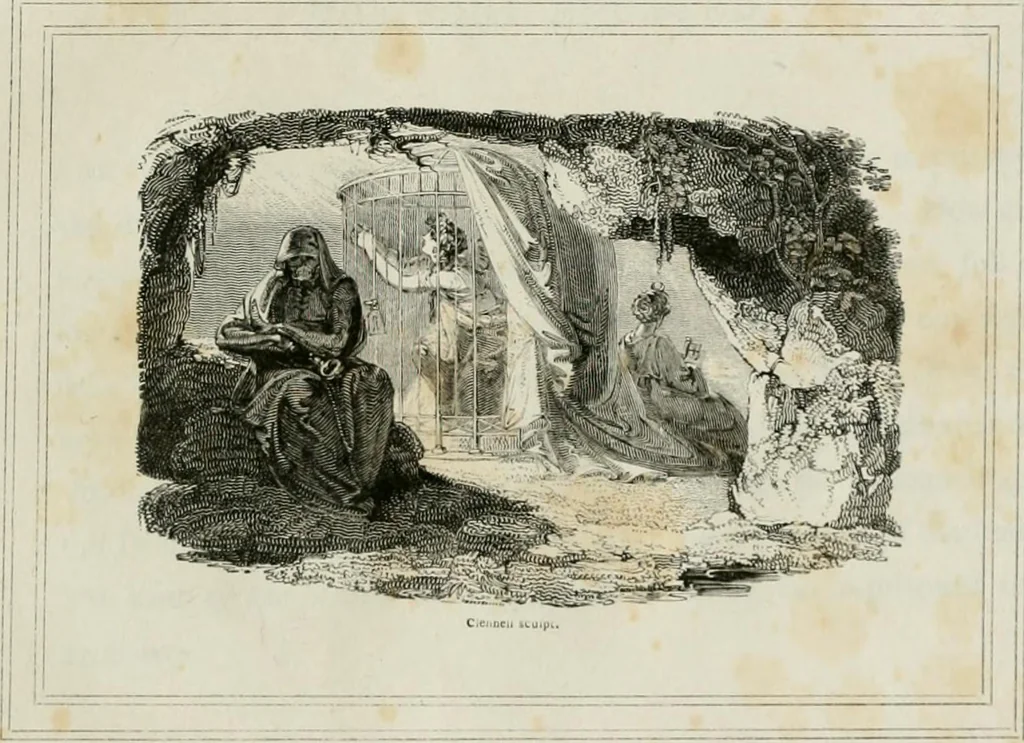 An illustration from Religious emblems : being a series of engravings on wood, executed by the first artists of that line, from designs drawn on the blocks themselves, 1809, leaf 72