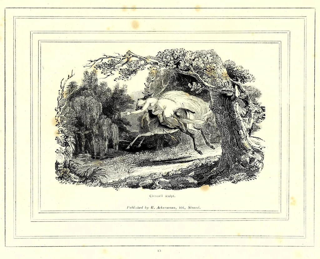 An illustration from Religious emblems : being a series of engravings on wood, 1810, leaf 105