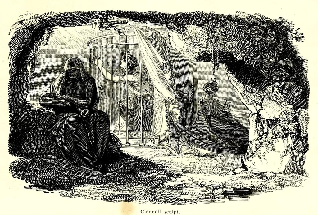 An illustration from Religious emblems : being a series of engravings on wood, 1810, leaf 111
