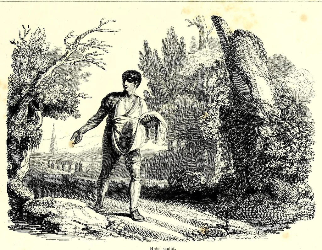 An illustration from Religious emblems : being a series of engravings on wood, 1810, leaf 57