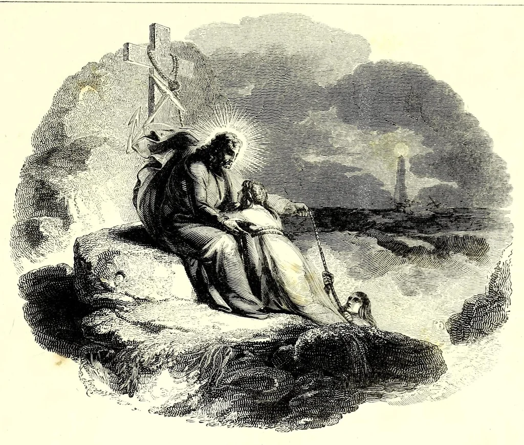An illustration from Religious emblems : being a series of engravings on wood, 1810, leaf 63