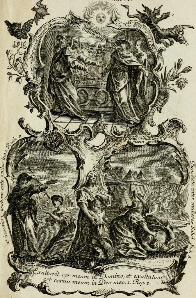 An illustration from [Religious engravings], 1750, leaf 24