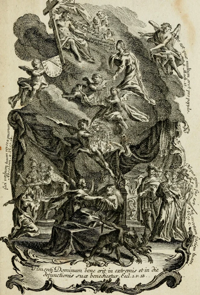 An illustration from [Religious engravings], 1750, leaf 26