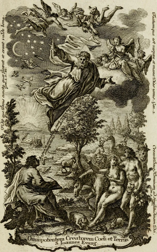 An illustration from [Religious engravings], 1750, leaf 32