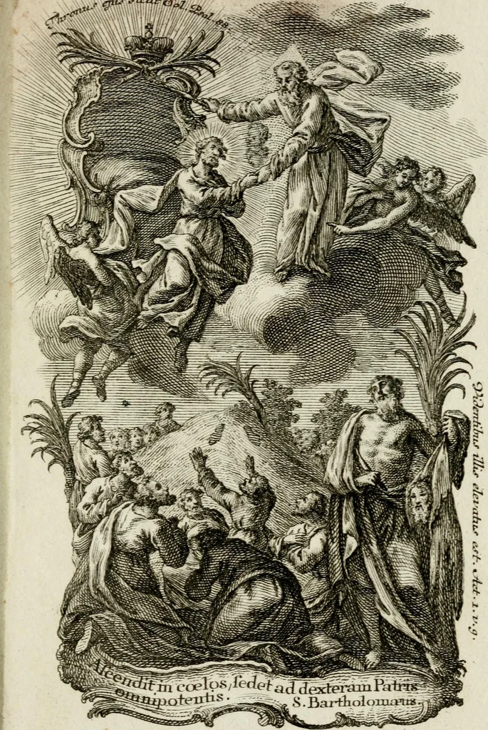 An illustration from [Religious engravings], 1750, leaf 42