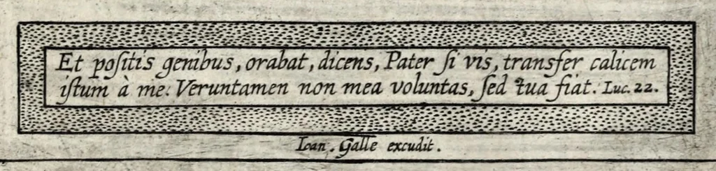 An illustration from [Religious engravings, 1600, leaf 11