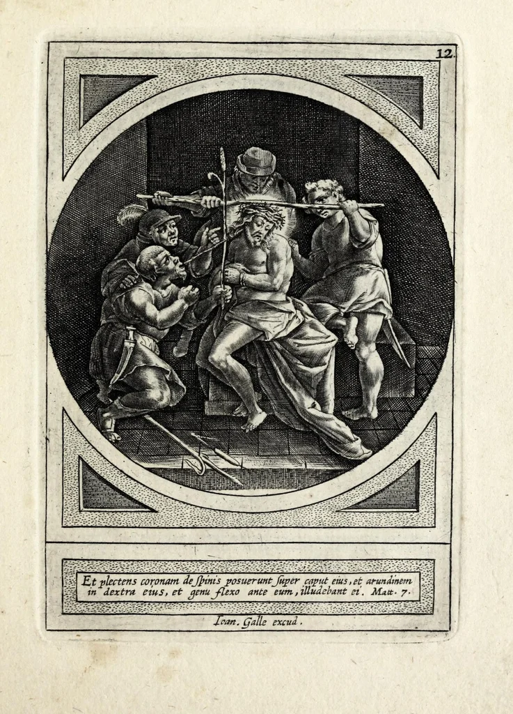 An illustration from [Religious engravings, 1600, leaf 25