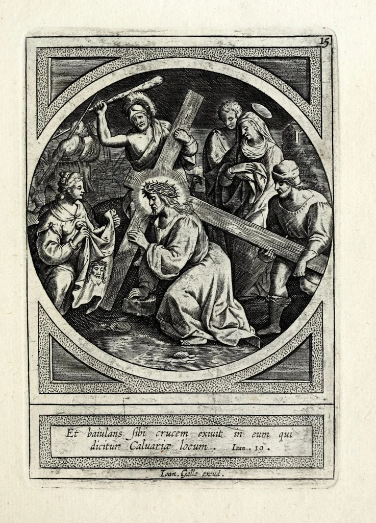 An illustration from [Religious engravings, 1600, leaf 31