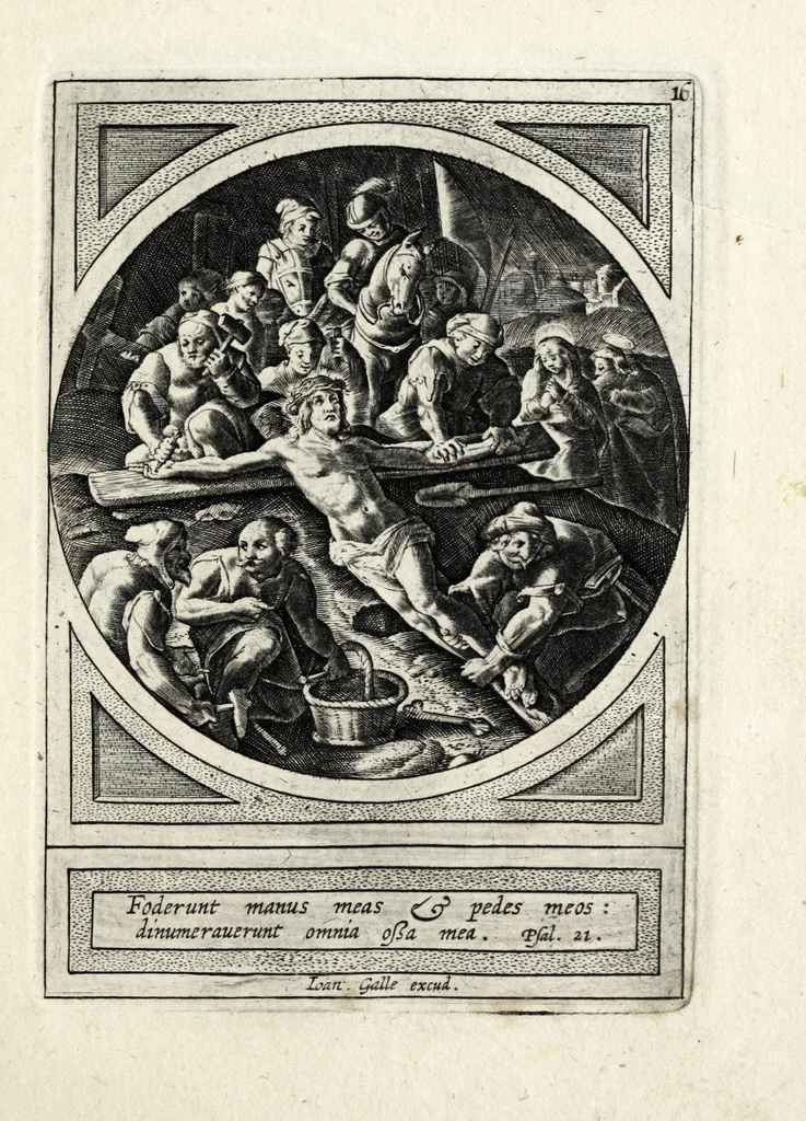An illustration from [Religious engravings, 1600, leaf 33