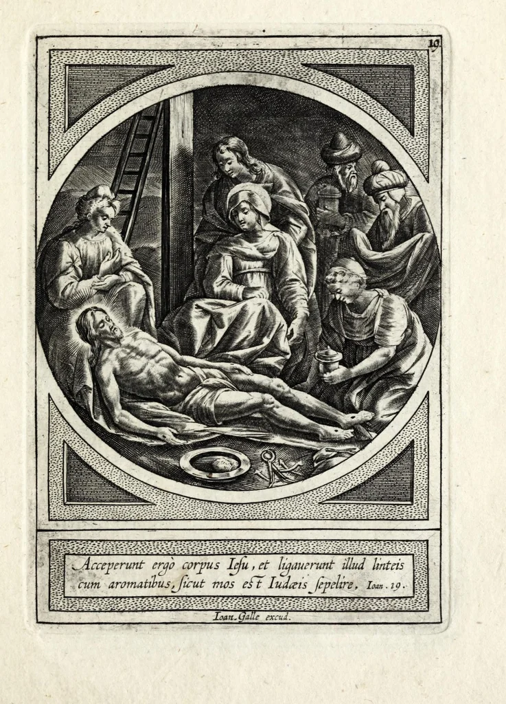 An illustration from [Religious engravings, 1600, leaf 39